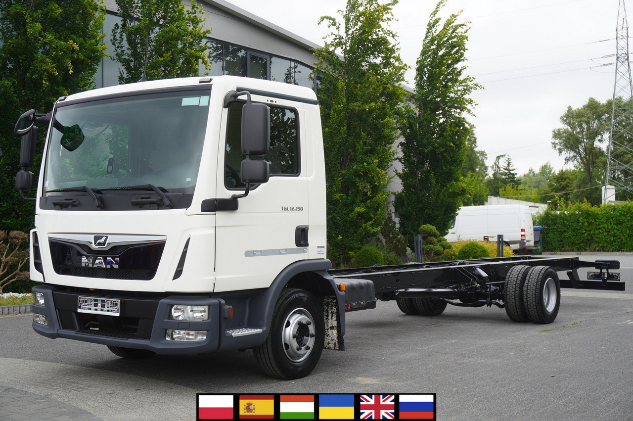 MAN TGL 12.190 / Chassis 8 m / 100 tho. km - Šasija kravas automašīna: foto 1 MAN TGL 12.190 / Chassis 8 m / 100 tho. km - Šasija kravas automašīna: foto 1
