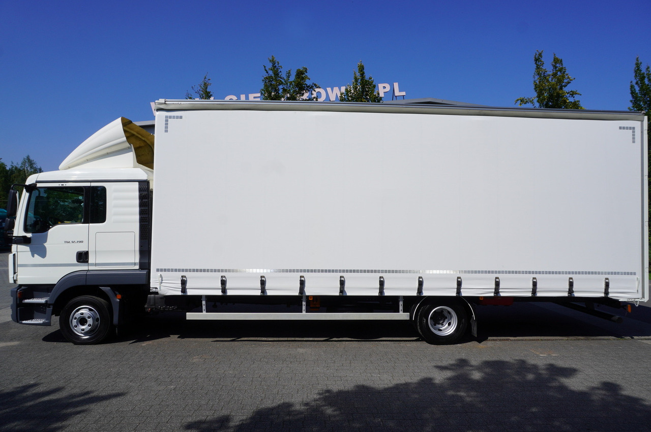 MAN TGL 12.190 / Curtainsider 19 EPAL / Sleeper cab - Kravas automašīna ar tentu: foto 2 MAN TGL 12.190 / Curtainsider 19 EPAL / Sleeper cab - Kravas automašīna ar tentu: foto 2