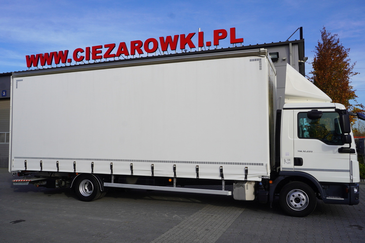 MAN TGL 12.220 / Curtainsider 19 EPAL / 140 tho. km - Kravas automašīna ar tentu: foto 3 MAN TGL 12.220 / Curtainsider 19 EPAL / 140 tho. km - Kravas automašīna ar tentu: foto 3