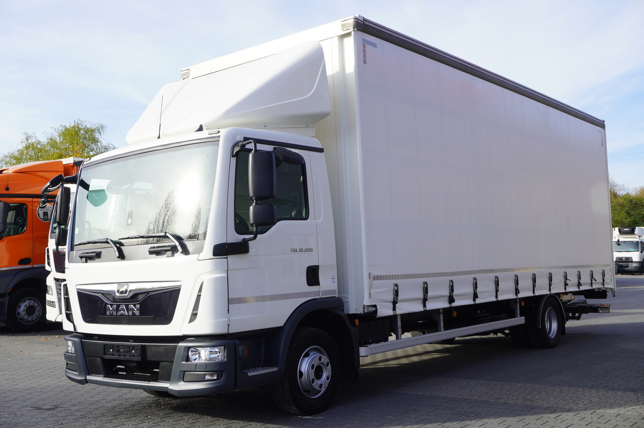 Kravas automašīna ar tentu MAN TGL 12.220 / Curtainsider 19 EPAL / 140 tho. km: foto 7 Kravas automašīna ar tentu MAN TGL 12.220 / Curtainsider 19 EPAL / 140 tho. km: foto 7