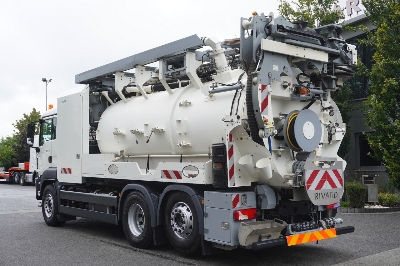 MAN TGS 26.360 E6 / RIVARD sewage cleaner 18 m3 / 90 tho. km / steering axle / 2 units - Asenizācijas mašīna: foto 4 MAN TGS 26.360 E6 / RIVARD sewage cleaner 18 m3 / 90 tho. km / steering axle / 2 units - Asenizācijas mašīna: foto 4