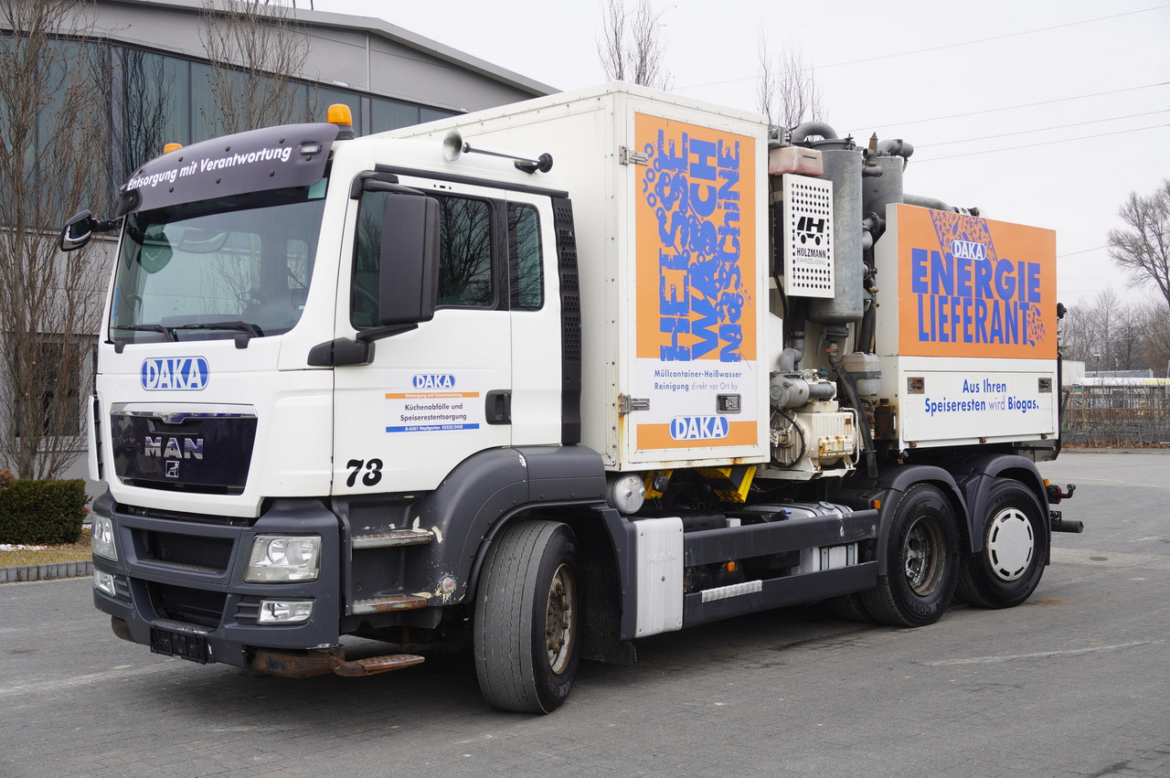 MAN TGS 26.360 / Holzmann Fahrzeugbau HBS 28/120.00 kitchen waste vehicle / Euro 5 - Atkritumu vedējs: foto 1 MAN TGS 26.360 / Holzmann Fahrzeugbau HBS 28/120.00 kitchen waste vehicle / Euro 5 - Atkritumu vedējs: foto 1
