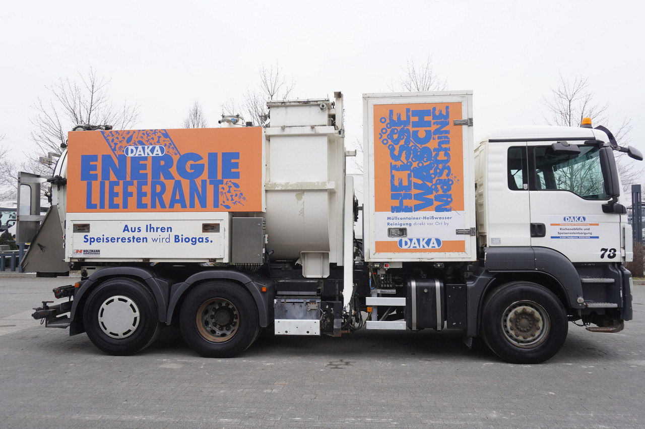 MAN TGS 26.360 / Holzmann Fahrzeugbau HBS 28/120.00 kitchen waste vehicle / Euro 5 - Atkritumu vedējs: foto 5 MAN TGS 26.360 / Holzmann Fahrzeugbau HBS 28/120.00 kitchen waste vehicle / Euro 5 - Atkritumu vedējs: foto 5