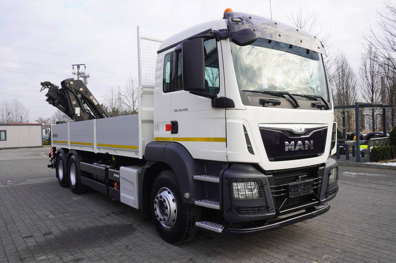 MAN TGS 26.400 / HDS HIAB 244 EP-4 HIDUO 8500 kg / 6x4 - Bortu kravas automašīna/ Platforma, Kravas auto ar manipulatoru: foto 5 MAN TGS 26.400 / HDS HIAB 244 EP-4 HIDUO 8500 kg / 6x4 - Bortu kravas automašīna/ Platforma, Kravas auto ar manipulatoru: foto 5