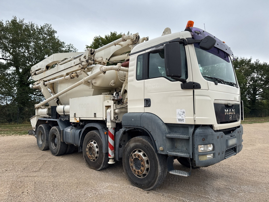 MAN TGS 32.400 8x4 Concrete Mixer Pump truck / 426 MTH !!! / 18 meters - Betona sūknis: foto 4 MAN TGS 32.400 8x4 Concrete Mixer Pump truck / 426 MTH !!! / 18 meters - Betona sūknis: foto 4