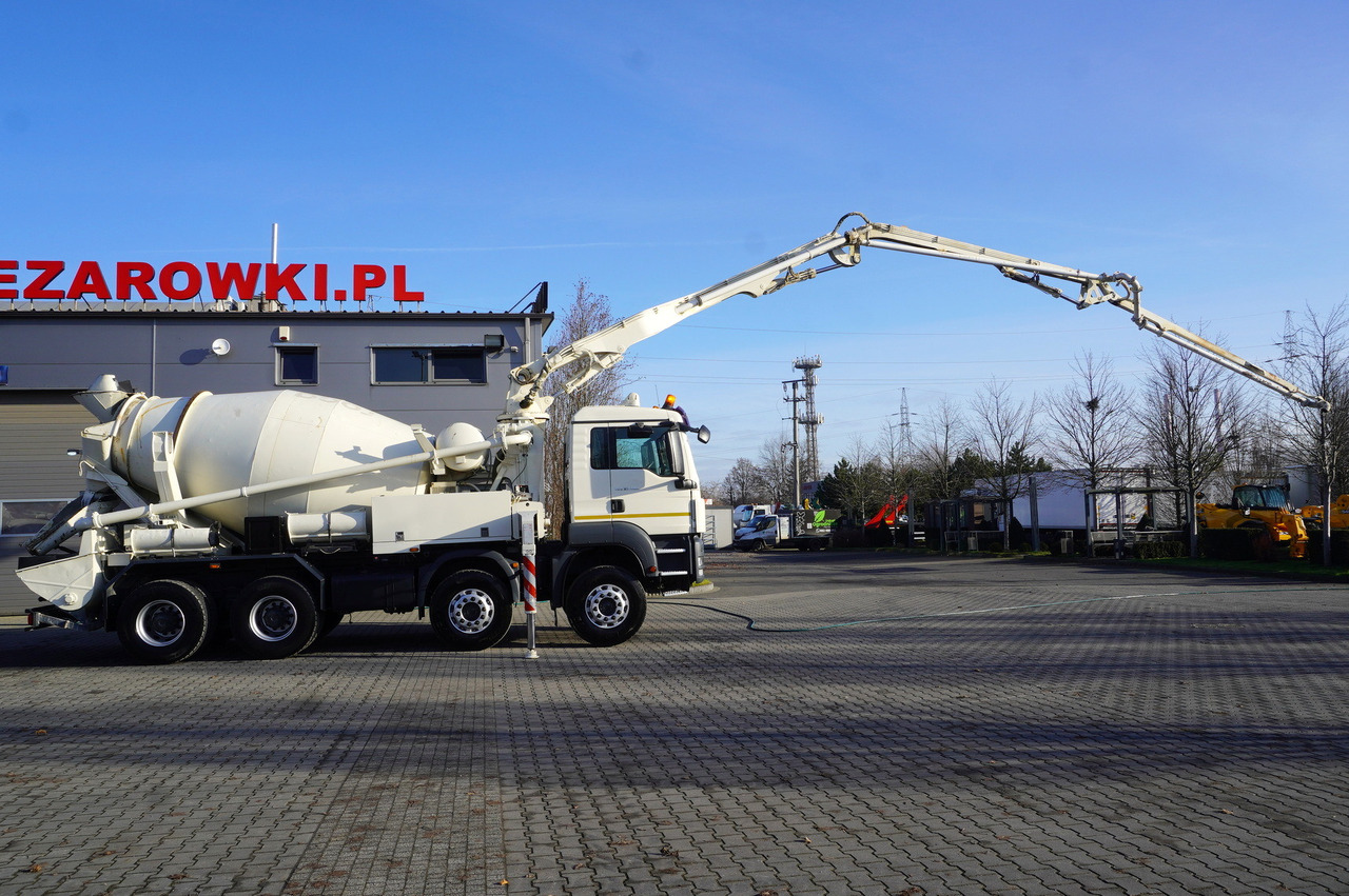 MAN TGS 32.400 8x4 Concrete Mixer Pump truck / 426 MTH !!! / 18 meters - Betona sūknis: foto 5 MAN TGS 32.400 8x4 Concrete Mixer Pump truck / 426 MTH !!! / 18 meters - Betona sūknis: foto 5