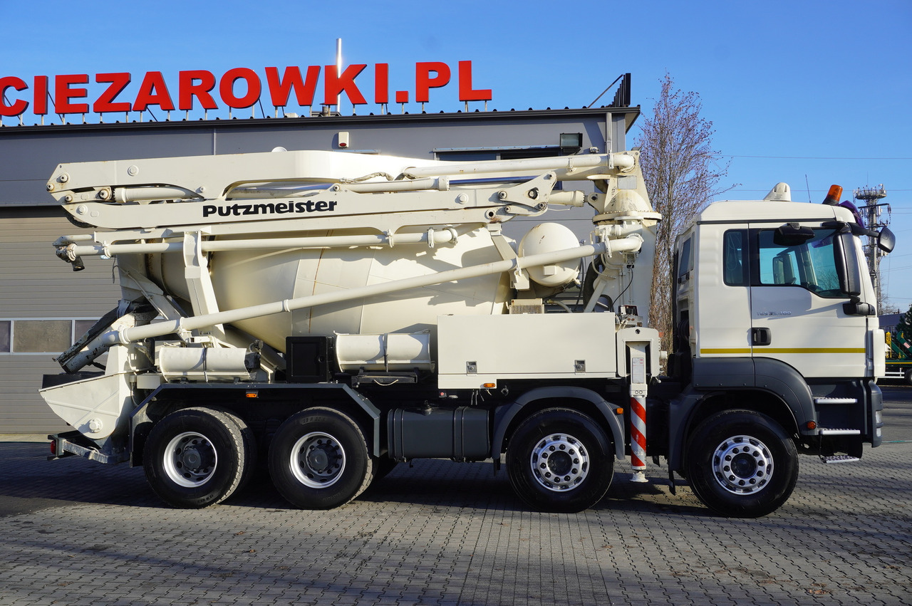 MAN TGS 32.400 8x4 Concrete Mixer Pump truck / 426 MTH !!! / 18 meters - Betona sūknis: foto 4 MAN TGS 32.400 8x4 Concrete Mixer Pump truck / 426 MTH !!! / 18 meters - Betona sūknis: foto 4
