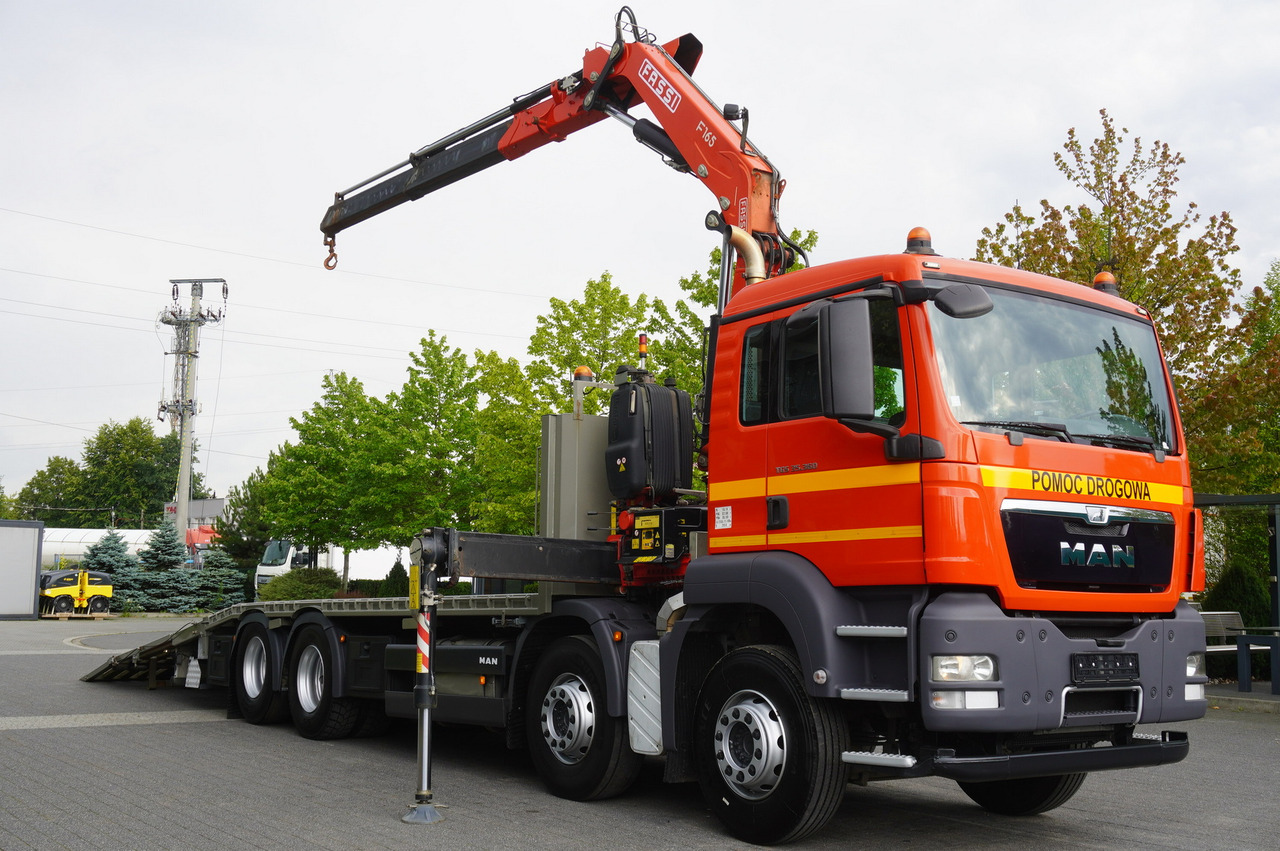 MAN TGS 35.360 E5 8x2 / FASSI F165 / 5.4 T cap. / 8.25 m reach - Autovedējs, Kravas auto ar manipulatoru: foto 2 MAN TGS 35.360 E5 8x2 / FASSI F165 / 5.4 T cap. / 8.25 m reach - Autovedējs, Kravas auto ar manipulatoru: foto 2