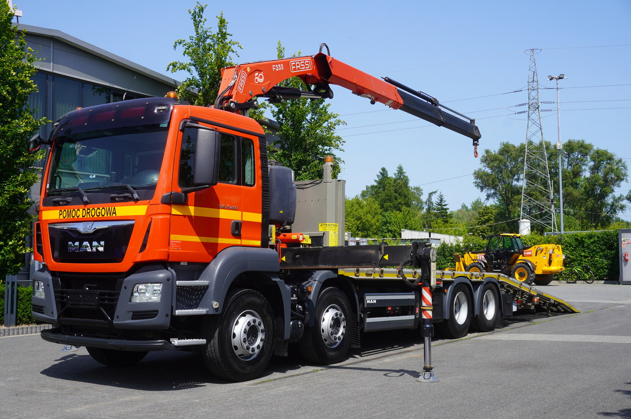 MAN TGS 35.360 E6 8x2 / FASSI F235 crane / 6.5 T cap. / 8.3 m reach - Auto evakuators: foto 2 MAN TGS 35.360 E6 8x2 / FASSI F235 crane / 6.5 T cap. / 8.3 m reach - Auto evakuators: foto 2