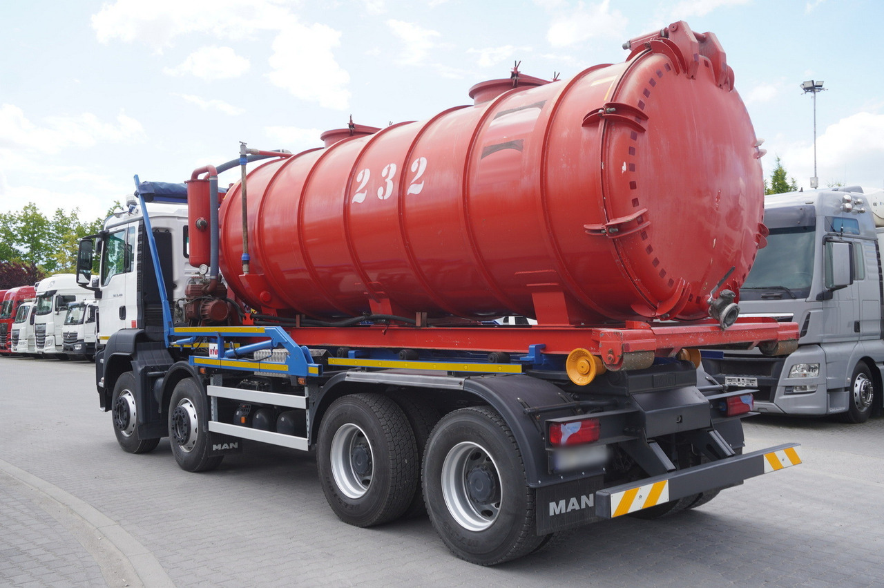 MAN TGS 35.400 8 × 4 E5 / HYVA HOOK LIFT 32.56 SE / Septic barrel 13000 L - Šķidrmēslu muca: foto 5 MAN TGS 35.400 8 × 4 E5 / HYVA HOOK LIFT 32.56 SE / Septic barrel 13000 L - Šķidrmēslu muca: foto 5
