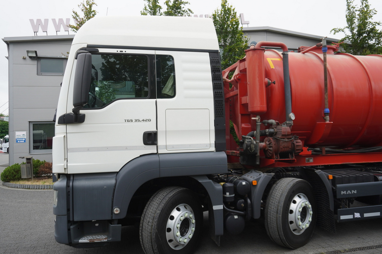 Autocisterna MAN TGS 35.420 8×2 / NEW septic barrel 13000 L / 3 steered axles: foto 16