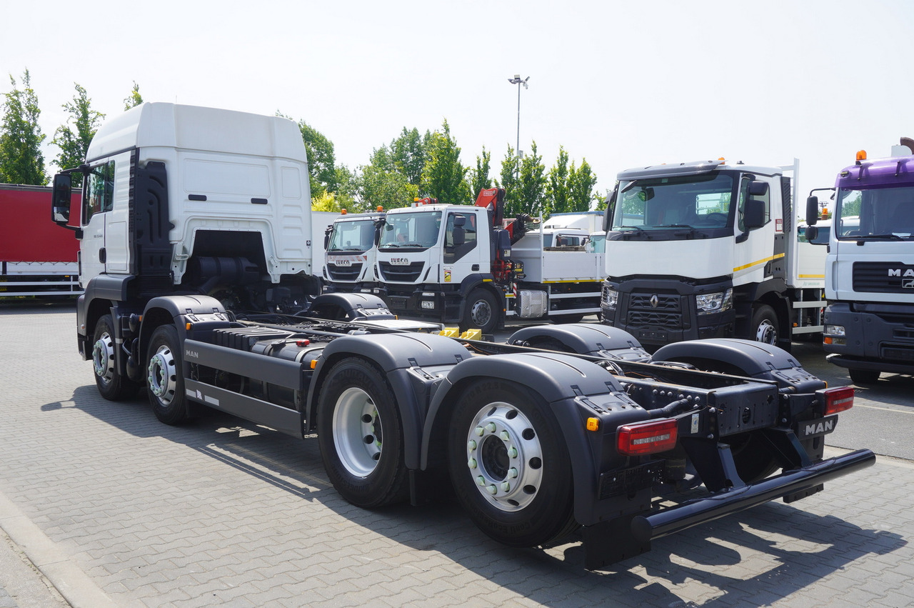 MAN TGS 35.420 8x2 / Chassis 6.4 m / 3 steered axles - Kravas auto ar manipulatoru: foto 4 MAN TGS 35.420 8x2 / Chassis 6.4 m / 3 steered axles - Kravas auto ar manipulatoru: foto 4