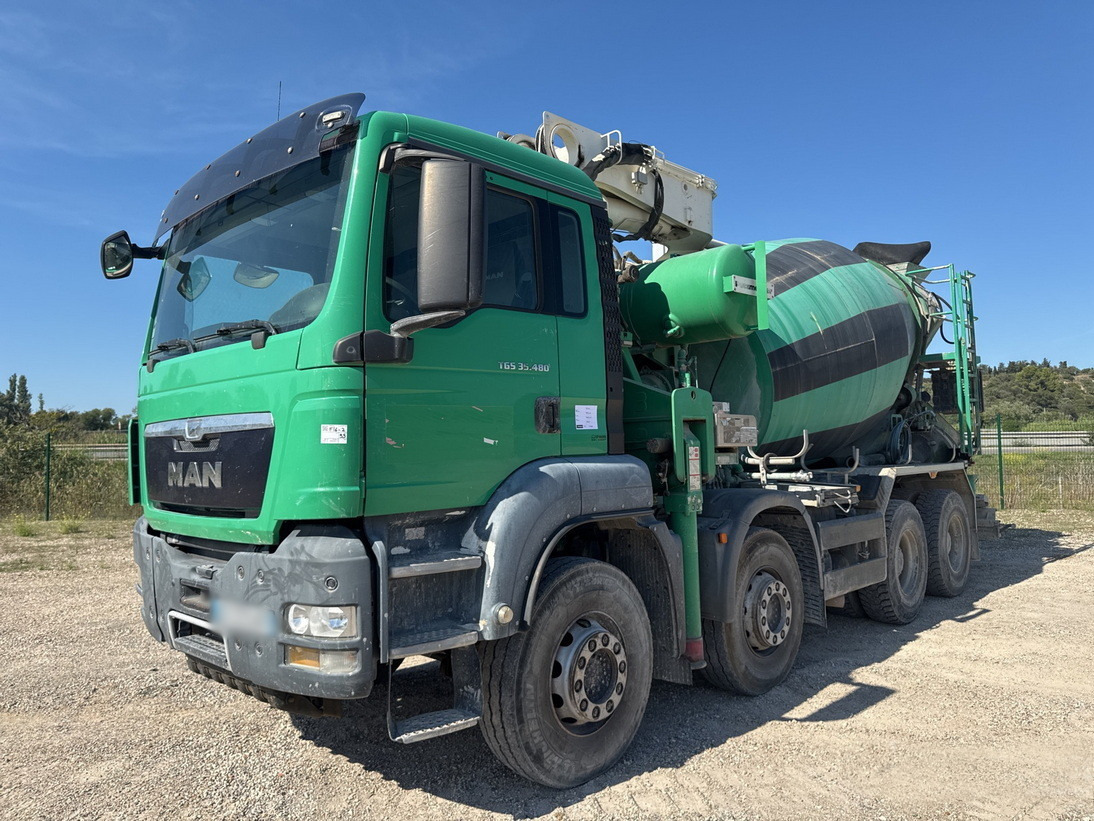 MAN TGS 35.480 8x4 Concrete Mixer Pump truck / Putzmeister M24-3 / 1600 MTH! - Betonvedējs: foto 2 MAN TGS 35.480 8x4 Concrete Mixer Pump truck / Putzmeister M24-3 / 1600 MTH! - Betonvedējs: foto 2