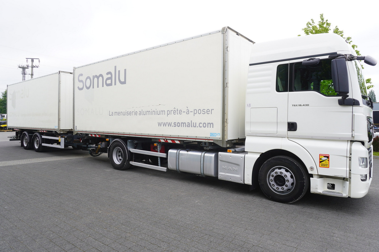 MAN TGX 18.430 / 18 EPAL box / Fruehauf 18 EPAL box trailer / 2021 - Kravas automašīna ar slēgto virsbūvi: foto 4 MAN TGX 18.430 / 18 EPAL box / Fruehauf 18 EPAL box trailer / 2021 - Kravas automašīna ar slēgto virsbūvi: foto 4