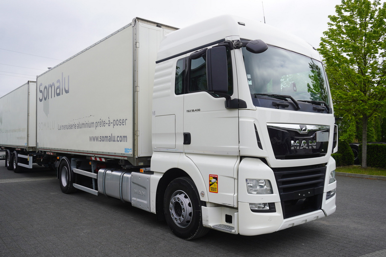 MAN TGX 18.430 / 18 EPAL box / Fruehauf 18 EPAL box trailer / 2021 - Kravas automašīna ar slēgto virsbūvi: foto 5 MAN TGX 18.430 / 18 EPAL box / Fruehauf 18 EPAL box trailer / 2021 - Kravas automašīna ar slēgto virsbūvi: foto 5