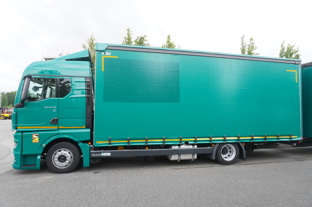 MAN TGX 18.470 / Trailer 19 EPAL / Curtainsider 19 EPAL / 2022 / Retarder / 15 units - Kravas automašīna ar tentu: foto 5 MAN TGX 18.470 / Trailer 19 EPAL / Curtainsider 19 EPAL / 2022 / Retarder / 15 units - Kravas automašīna ar tentu: foto 5
