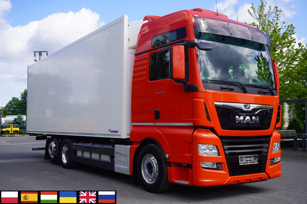 MAN TGX 26.470 / Krone refrigerator bitemperature doppelstock 20 EPAL / Carrier Supra 1250 MT - Kravas automašīna refrižerators: foto 1 MAN TGX 26.470 / Krone refrigerator bitemperature doppelstock 20 EPAL / Carrier Supra 1250 MT - Kravas automašīna refrižerators: foto 1