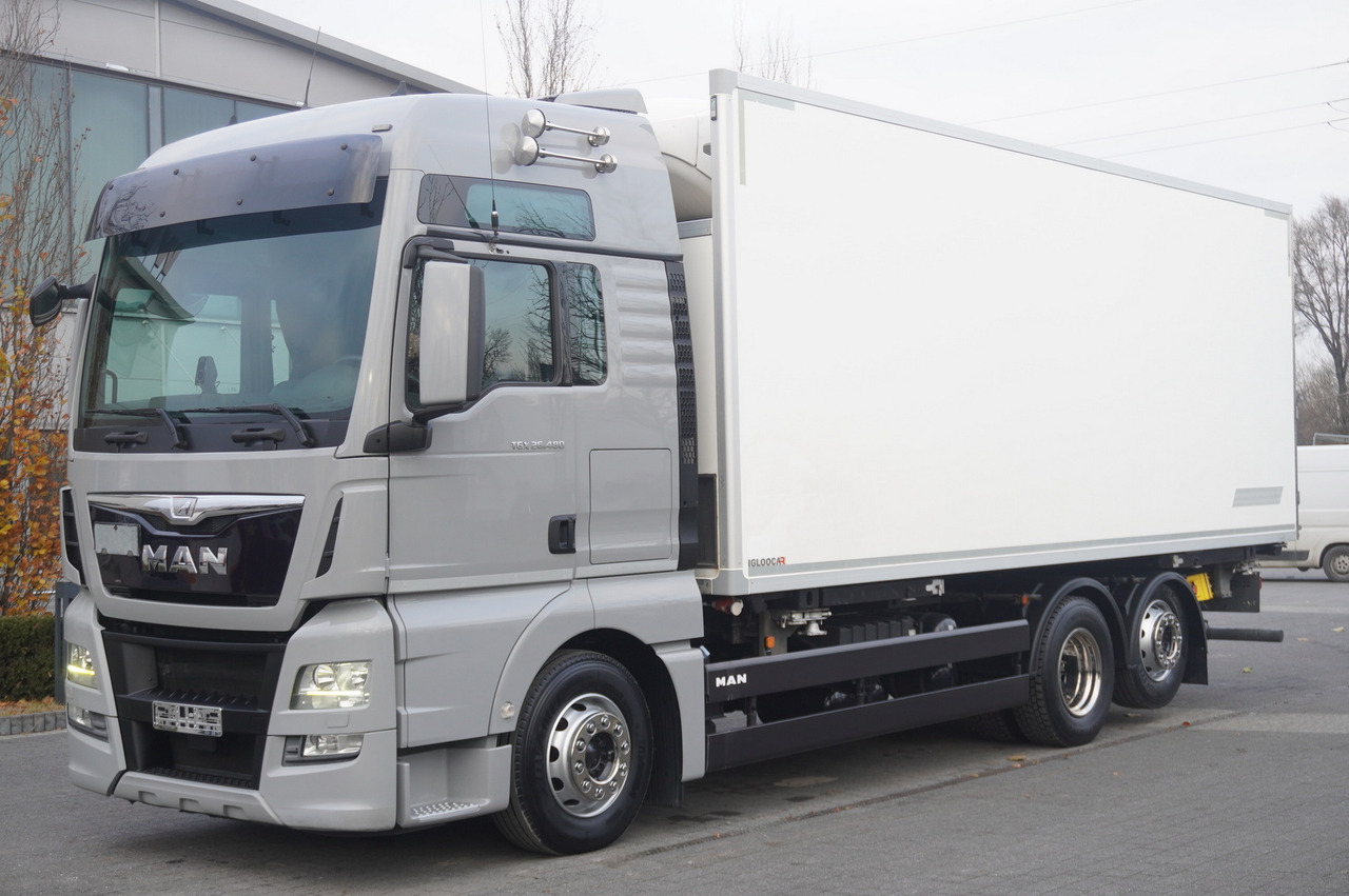 MAN TGX 26.480 / 6x2 / Igloocar refrigerator 18 pallets / Thermoking - Kravas automašīna refrižerators: foto 1 MAN TGX 26.480 / 6x2 / Igloocar refrigerator 18 pallets / Thermoking - Kravas automašīna refrižerators: foto 1