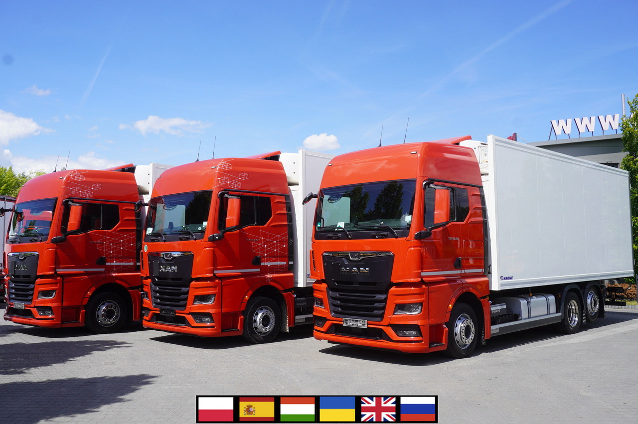 MAN TGX 26.510 / 2022 / New Krone refrigerator bitemperature / Dopplestock / 4 units - Kravas automašīna refrižerators: foto 2 MAN TGX 26.510 / 2022 / New Krone refrigerator bitemperature / Dopplestock / 4 units - Kravas automašīna refrižerators: foto 2