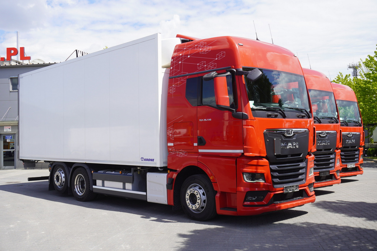 MAN TGX 26.510 / 2022 / New Krone refrigerator bitemperature / Dopplestock / 4 units - Kravas automašīna refrižerators: foto 4 MAN TGX 26.510 / 2022 / New Krone refrigerator bitemperature / Dopplestock / 4 units - Kravas automašīna refrižerators: foto 4