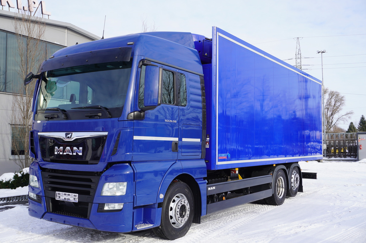 MAN TGX 26.510 6×2 E6 2021 / ATP/FRC / Schmitz FLOWER refrigerator 19 pallets / steering axle / 2 units - Kravas automašīna refrižerators: foto 3 MAN TGX 26.510 6×2 E6 2021 / ATP/FRC / Schmitz FLOWER refrigerator 19 pallets / steering axle / 2 units - Kravas automašīna refrižerators: foto 3