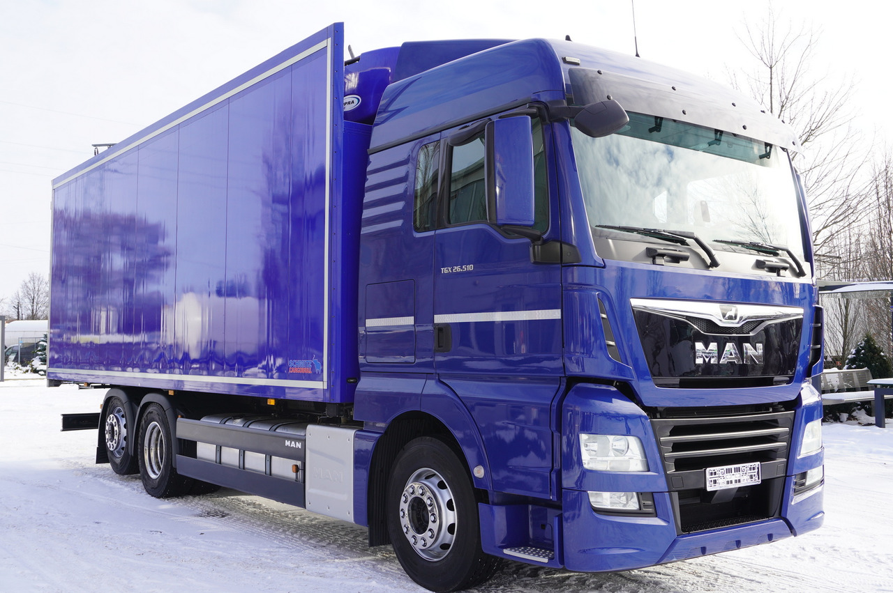 MAN TGX 26.510 6×2 E6 2021 / ATP/FRC / Schmitz FLOWER refrigerator 19 pallets / steering axle / 2 units - Kravas automašīna refrižerators: foto 2 MAN TGX 26.510 6×2 E6 2021 / ATP/FRC / Schmitz FLOWER refrigerator 19 pallets / steering axle / 2 units - Kravas automašīna refrižerators: foto 2