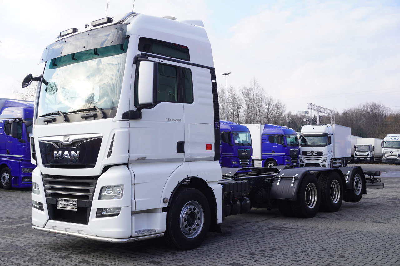 MAN TGX 35.580 E6 8x4/4 - 8.8m chassis frame - Kravas auto ar manipulatoru: foto 2 MAN TGX 35.580 E6 8x4/4 - 8.8m chassis frame - Kravas auto ar manipulatoru: foto 2