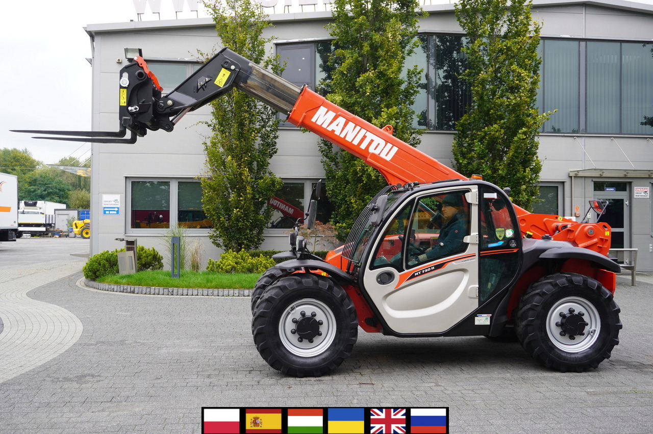 MANITOU MT 730 H / 7 m reach / 3 t / height 190 cm / 2900 MTH! / Joystick - Teleskopiskais iekrāvējs: foto 1 MANITOU MT 730 H / 7 m reach / 3 t / height 190 cm / 2900 MTH! / Joystick - Teleskopiskais iekrāvējs: foto 1