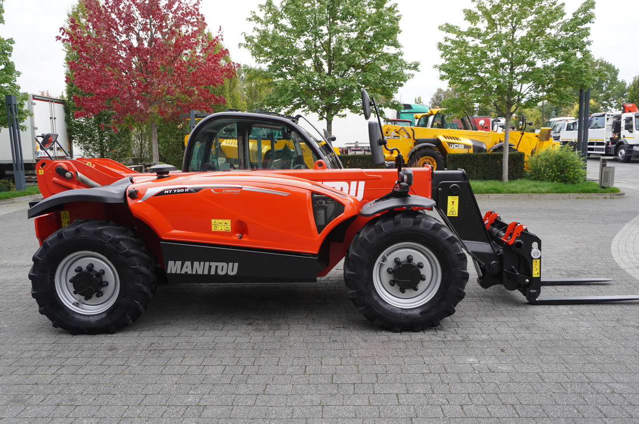 MANITOU MT 730 H / 7 m reach / 3 t / height 190 cm / 2900 MTH! / Joystick - Teleskopiskais riteņu iekrāvējs: foto 5 MANITOU MT 730 H / 7 m reach / 3 t / height 190 cm / 2900 MTH! / Joystick - Teleskopiskais riteņu iekrāvējs: foto 5