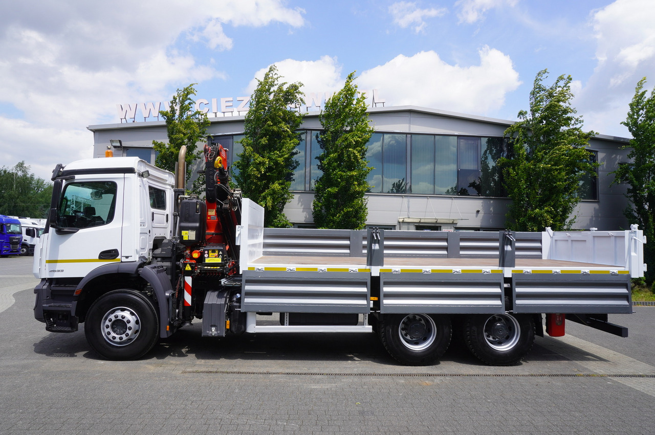MERCEDES-BENZ AROCS 2633 6x4 / 5.5 T crane FASSI F135 / Tipper 15 EPAL - Bortu kravas automašīna/ Platforma, Kravas auto ar manipulatoru: foto 4 MERCEDES-BENZ AROCS 2633 6x4 / 5.5 T crane FASSI F135 / Tipper 15 EPAL - Bortu kravas automašīna/ Platforma, Kravas auto ar manipulatoru: foto 4