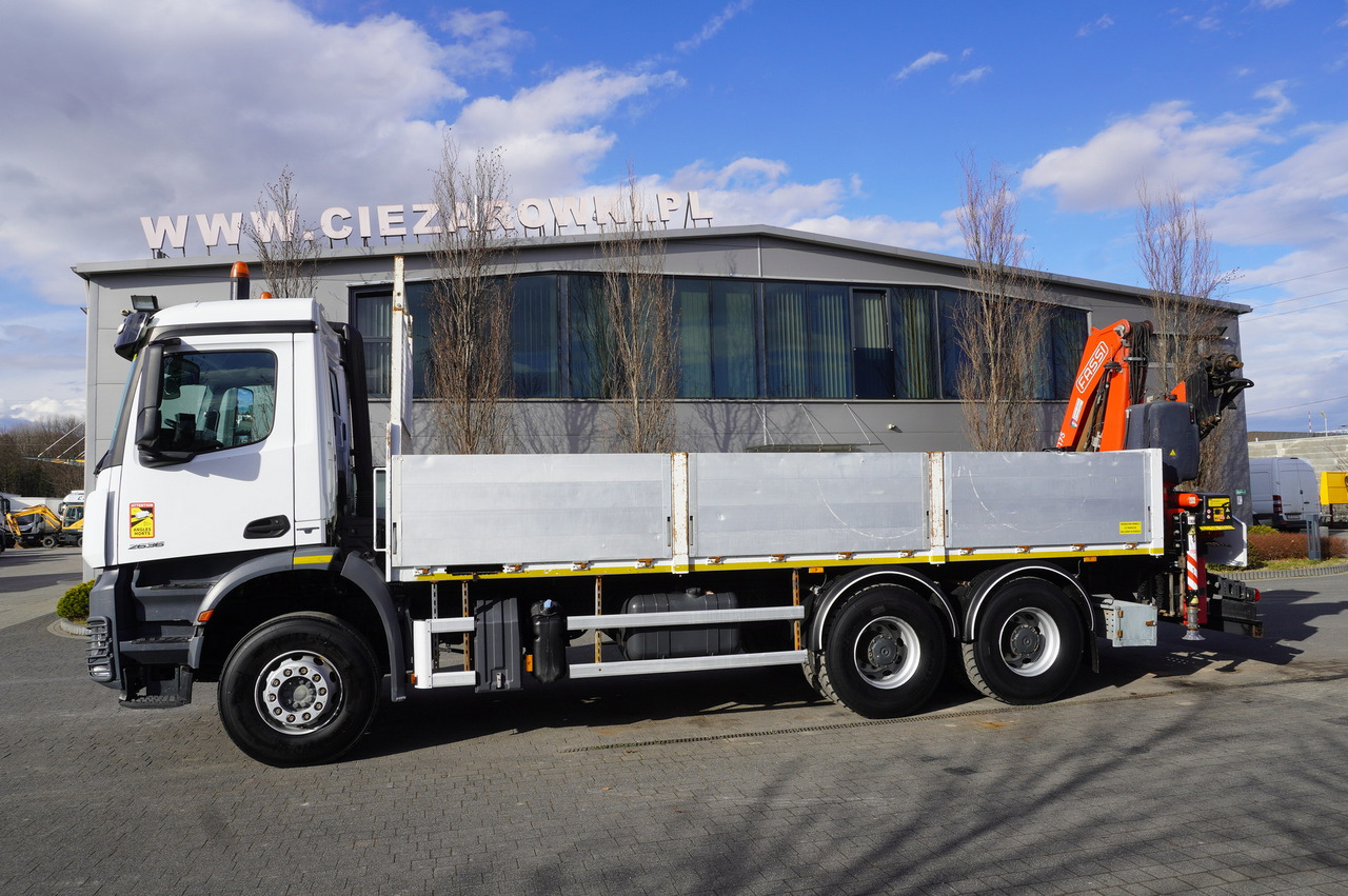 MERCEDES-BENZ AROCS 2636 Flatbed / HDS FASSI F175 7.7 T / 150,000 km - Autoceltnis: foto 3 MERCEDES-BENZ AROCS 2636 Flatbed / HDS FASSI F175 7.7 T / 150,000 km - Autoceltnis: foto 3