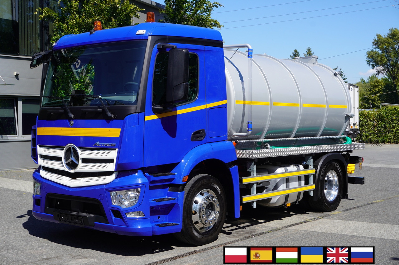 MERCEDES-BENZ Actros 18.35 LS / Body NEW septic tank (08/2025) 11000 l / 280000 kilometers! - Šķidrmēslu muca: foto 1 MERCEDES-BENZ Actros 18.35 LS / Body NEW septic tank (08/2025) 11000 l / 280000 kilometers! - Šķidrmēslu muca: foto 1