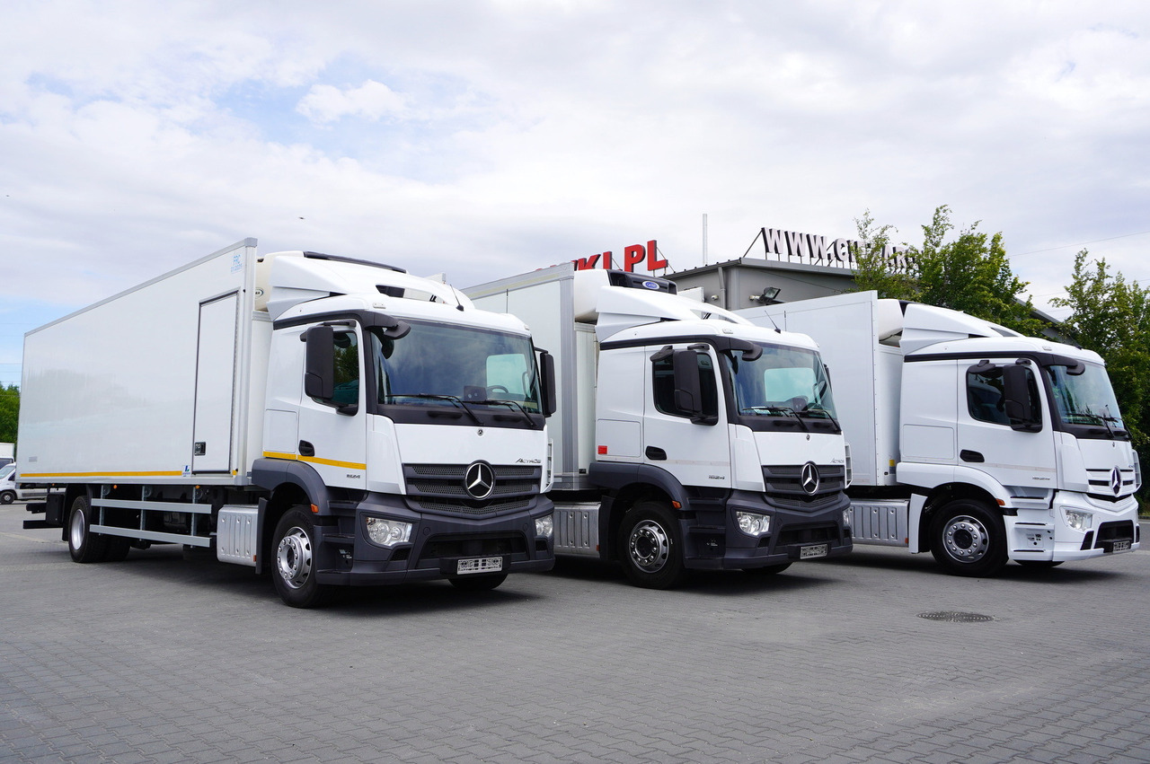 MERCEDES-BENZ Actros 1824 / Refrigerator 22 EPAL / Carrier Supra 1250 / Sleeping cabin / 3 units - Kravas automašīna refrižerators: foto 3 MERCEDES-BENZ Actros 1824 / Refrigerator 22 EPAL / Carrier Supra 1250 / Sleeping cabin / 3 units - Kravas automašīna refrižerators: foto 3