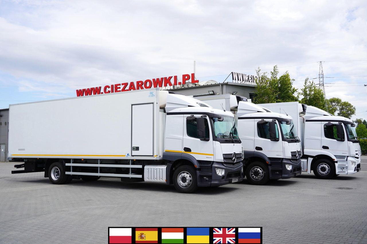 MERCEDES-BENZ Actros 1824 / Refrigerator 22 EPAL / Carrier Supra 1250 / Sleeping cabin / 3 units - Kravas automašīna refrižerators: foto 1 MERCEDES-BENZ Actros 1824 / Refrigerator 22 EPAL / Carrier Supra 1250 / Sleeping cabin / 3 units - Kravas automašīna refrižerators: foto 1