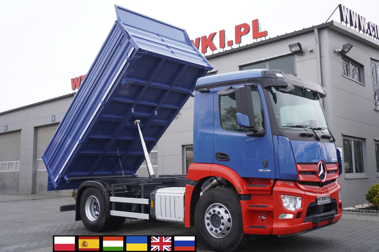 MERCEDES-BENZ Actros 1846 4×2 / NEW 3-sided tipper / 10 t load cap / Diff. lock - Kravas automašīna pašizgāzējs: foto 1 MERCEDES-BENZ Actros 1846 4×2 / NEW 3-sided tipper / 10 t load cap / Diff. lock - Kravas automašīna pašizgāzējs: foto 1