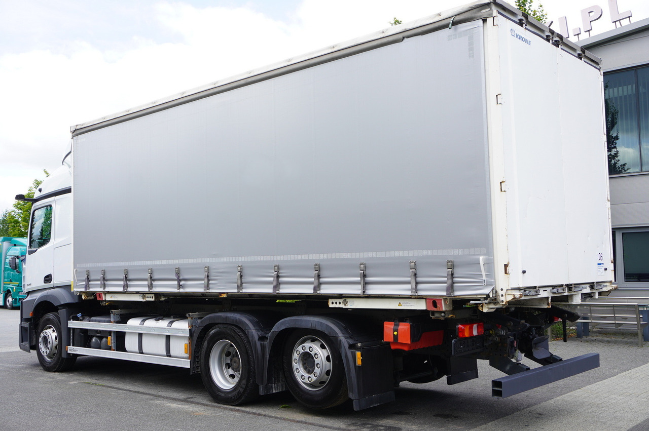 MERCEDES-BENZ Actros 2545 6×2 MP5 / ADR AT / Curtainsider 18 EPAL - Kravas automašīna ar tentu: foto 3 MERCEDES-BENZ Actros 2545 6×2 MP5 / ADR AT / Curtainsider 18 EPAL - Kravas automašīna ar tentu: foto 3