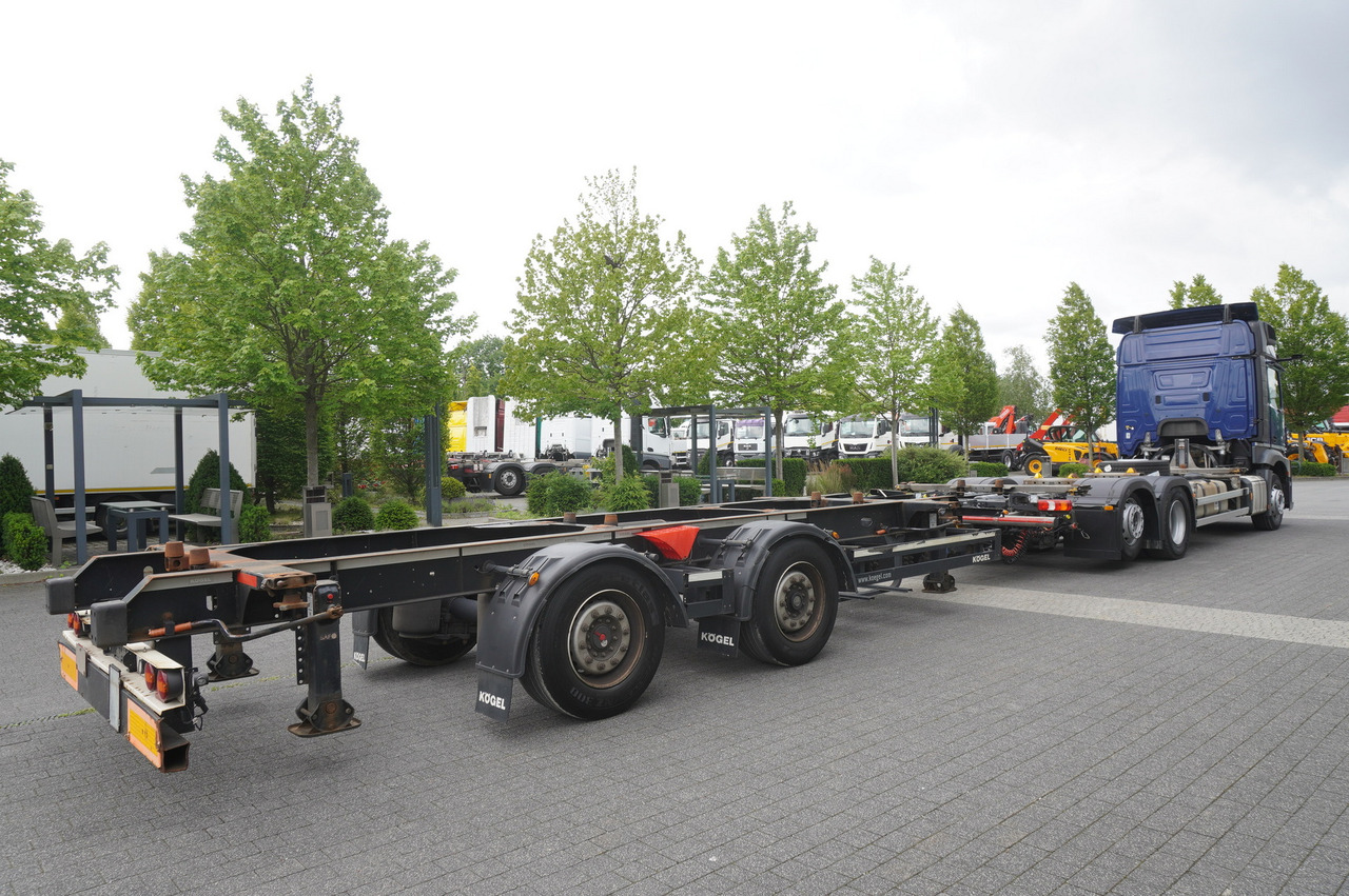 MERCEDES-BENZ Actros 2546 MP5 / BDF / 16.2 T load capacity / trailer BDF Kogel - Konteineru vedējs/ Kravas automašīna ar noņemamā virsbūve: foto 2 MERCEDES-BENZ Actros 2546 MP5 / BDF / 16.2 T load capacity / trailer BDF Kogel - Konteineru vedējs/ Kravas automašīna ar noņemamā virsbūve: foto 2