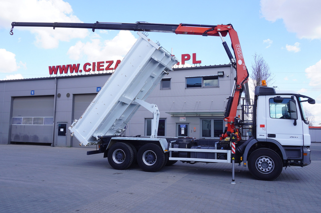 MERCEDES-BENZ Actros 2641 6×4 E5 / Crane / Dumper / 110000 km! - Autoceltnis: foto 3 MERCEDES-BENZ Actros 2641 6×4 E5 / Crane / Dumper / 110000 km! - Autoceltnis: foto 3