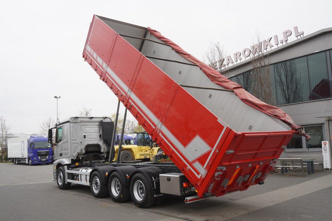 MERCEDES-BENZ Actros 3563 8x4 / Tipper for grain 20 t load capacity - Bortu kravas automašīna/ Platforma: foto 5 MERCEDES-BENZ Actros 3563 8x4 / Tipper for grain 20 t load capacity - Bortu kravas automašīna/ Platforma: foto 5