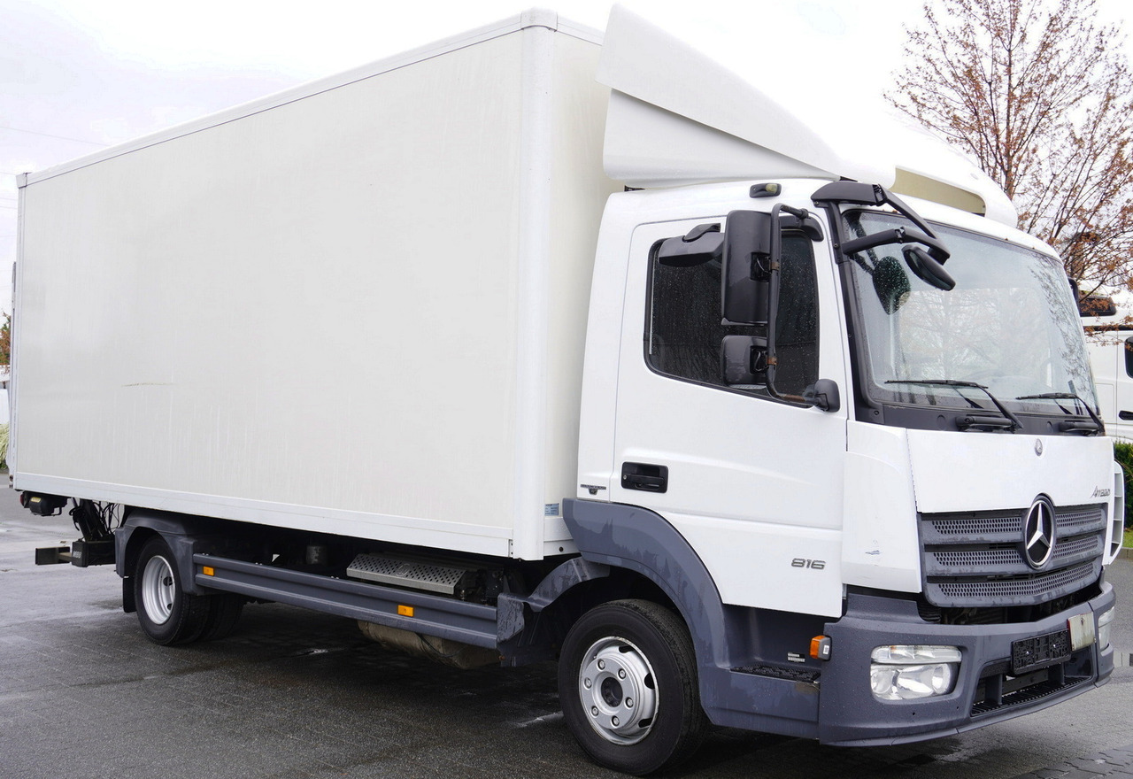 MERCEDES-BENZ Atego 816 E6 4x2 / container / 15 pallets - Kravas automašīna ar slēgto virsbūvi: foto 1 MERCEDES-BENZ Atego 816 E6 4x2 / container / 15 pallets - Kravas automašīna ar slēgto virsbūvi: foto 1