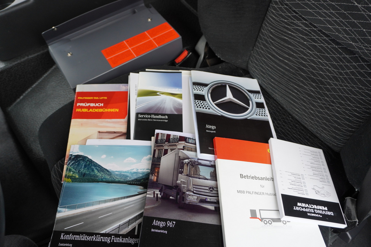 Kravas automašīna ar slēgto virsbūvi MERCEDES-BENZ Atego 816 E6 4x2 / container / 15 pallets: foto 9