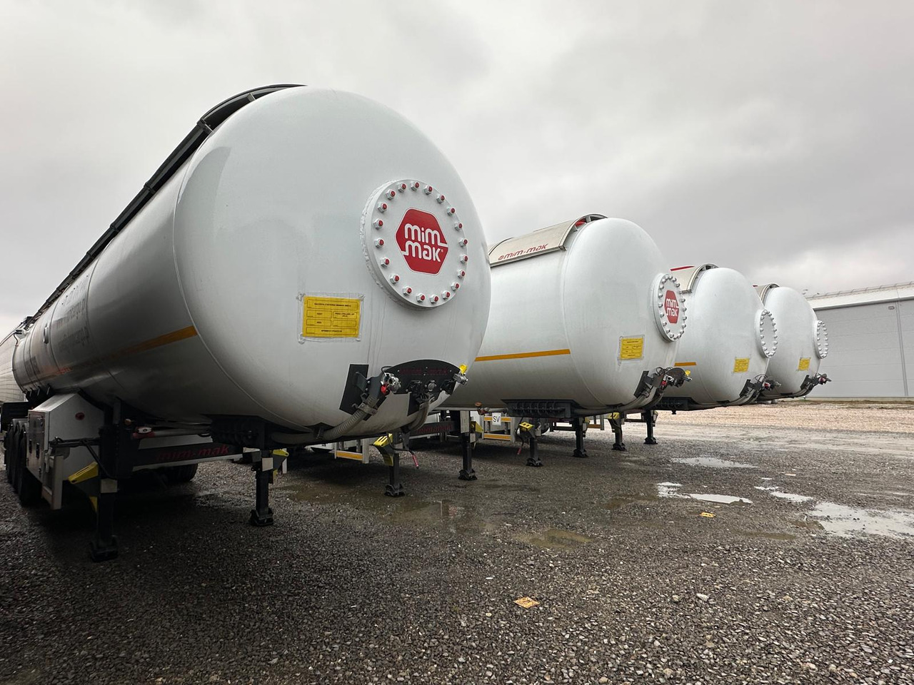 MIMMAK Gas tank semi-trailer MM312 / 2024 / 4 units - Puspiekabe cisterna: foto 3 MIMMAK Gas tank semi-trailer MM312 / 2024 / 4 units - Puspiekabe cisterna: foto 3