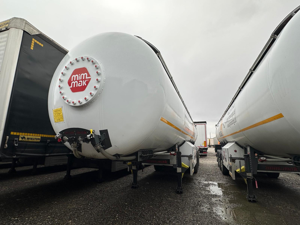MIMMAK Gas tank semi-trailer MM312 / 2024 / 4 units - Puspiekabe cisterna: foto 4 MIMMAK Gas tank semi-trailer MM312 / 2024 / 4 units - Puspiekabe cisterna: foto 4