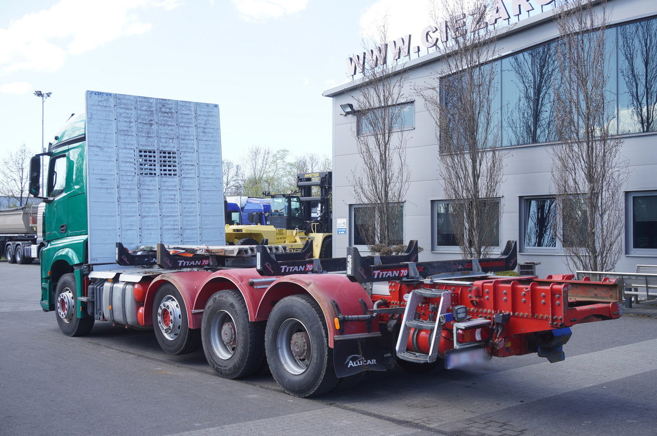 Mercedes-Benz Arocs 3563 8 × 4 / 630 HP / steered axle / Logging superstructure - Kravas auto ar manipulatoru: foto 5 Mercedes-Benz Arocs 3563 8 × 4 / 630 HP / steered axle / Logging superstructure - Kravas auto ar manipulatoru: foto 5