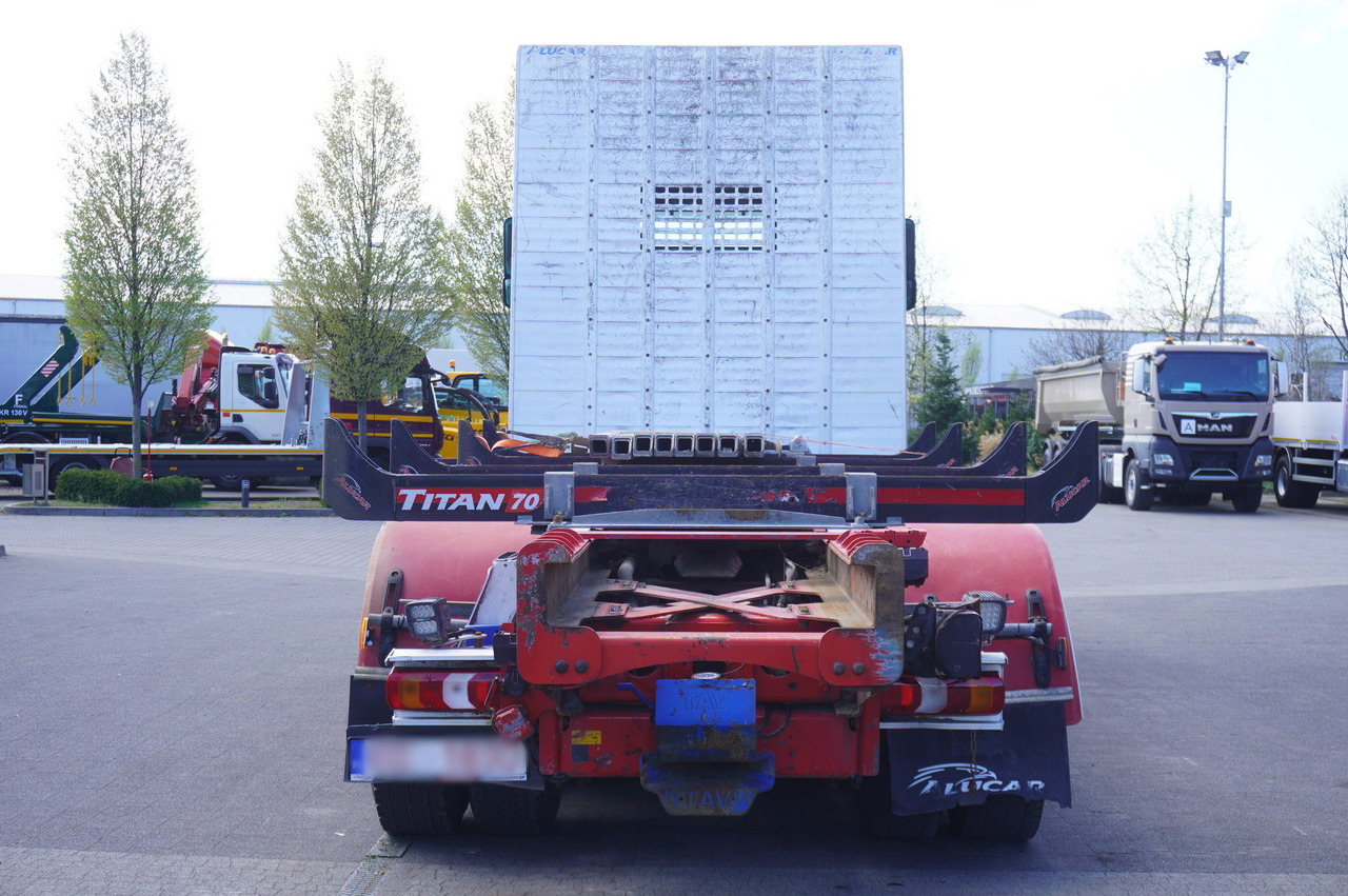 Kravas auto ar manipulatoru pārvadāšana koksnes Mercedes-Benz Arocs 3563 8 × 4 / 630 HP / steered axle / Logging superstructure: foto 6