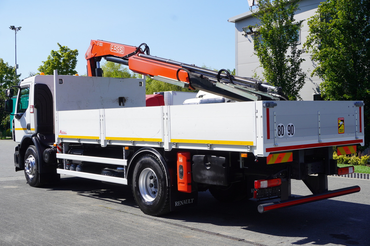 RENAULT C280 DTI 8 / FASSI crane 5.6 T / range 8 m / Flatbed 15 EPAL - Bortu kravas automašīna/ Platforma, Kravas auto ar manipulatoru: foto 3 RENAULT C280 DTI 8 / FASSI crane 5.6 T / range 8 m / Flatbed 15 EPAL - Bortu kravas automašīna/ Platforma, Kravas auto ar manipulatoru: foto 3