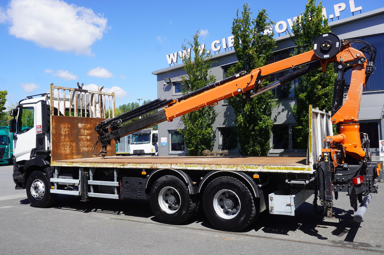 RENAULT C380 Comfort 6x4 / Atlas 6.1 T crane / range 12.3 m - Kravas auto ar manipulatoru: foto 2 RENAULT C380 Comfort 6x4 / Atlas 6.1 T crane / range 12.3 m - Kravas auto ar manipulatoru: foto 2