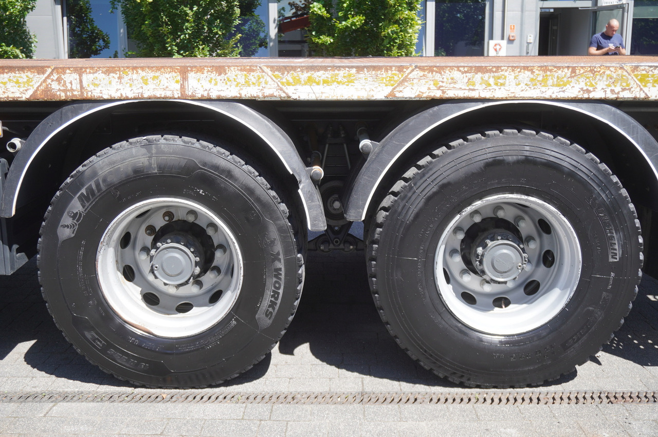Bortu kravas automašīna/ Platforma, Kravas auto ar manipulatoru RENAULT C380 Comfort 6x4 / Atlas 6.1 T crane / range 12.3 m: foto 9