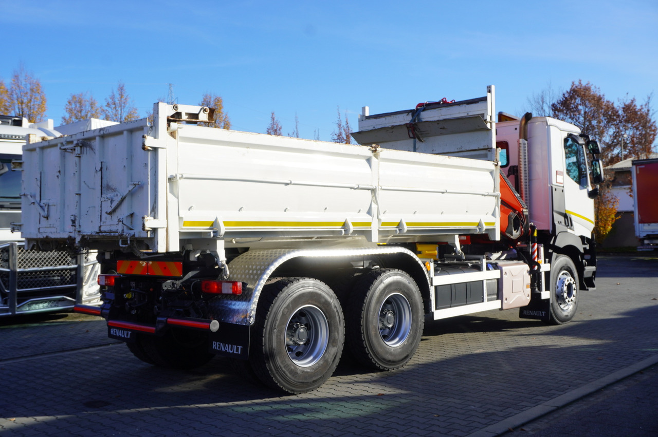 RENAULT C380 E6 6×4 / HDS Fassi F135 2700 MTH / Range 8 m / 5.6 t lifting capacity / 3-side tipper / Bortmatic - Kravas automašīna pašizgāzējs, Kravas auto ar manipulatoru: foto 4 RENAULT C380 E6 6×4 / HDS Fassi F135 2700 MTH / Range 8 m / 5.6 t lifting capacity / 3-side tipper / Bortmatic - Kravas automašīna pašizgāzējs, Kravas auto ar manipulatoru: foto 4