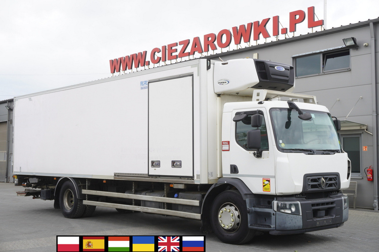 RENAULT D19 Wide / Lamberet 22 EPAL Multitemperature / Carrier Supra 1250 MT - Kravas automašīna refrižerators: foto 1 RENAULT D19 Wide / Lamberet 22 EPAL Multitemperature / Carrier Supra 1250 MT - Kravas automašīna refrižerators: foto 1